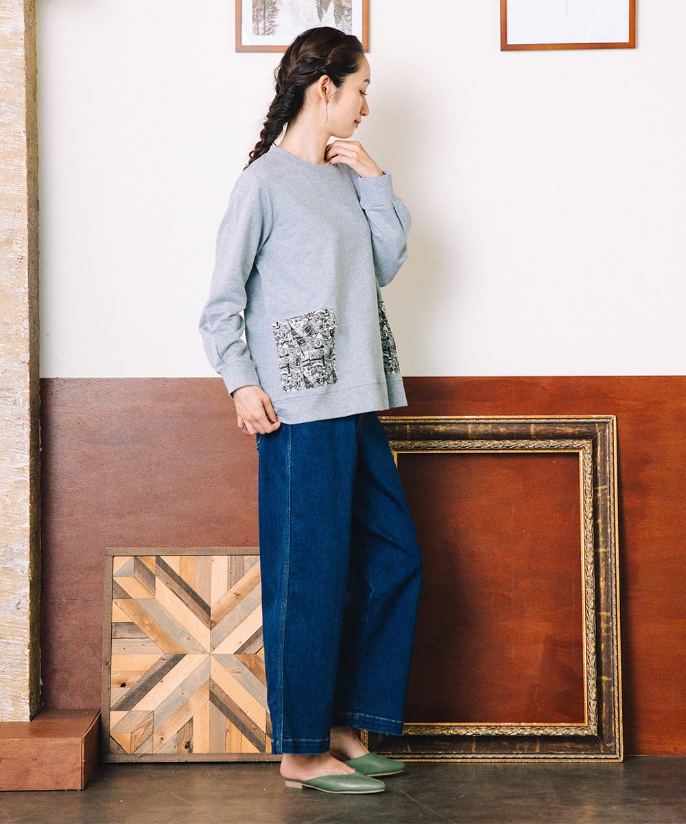 London Denim [30th]ロンドンシティポケットデザインスウェット