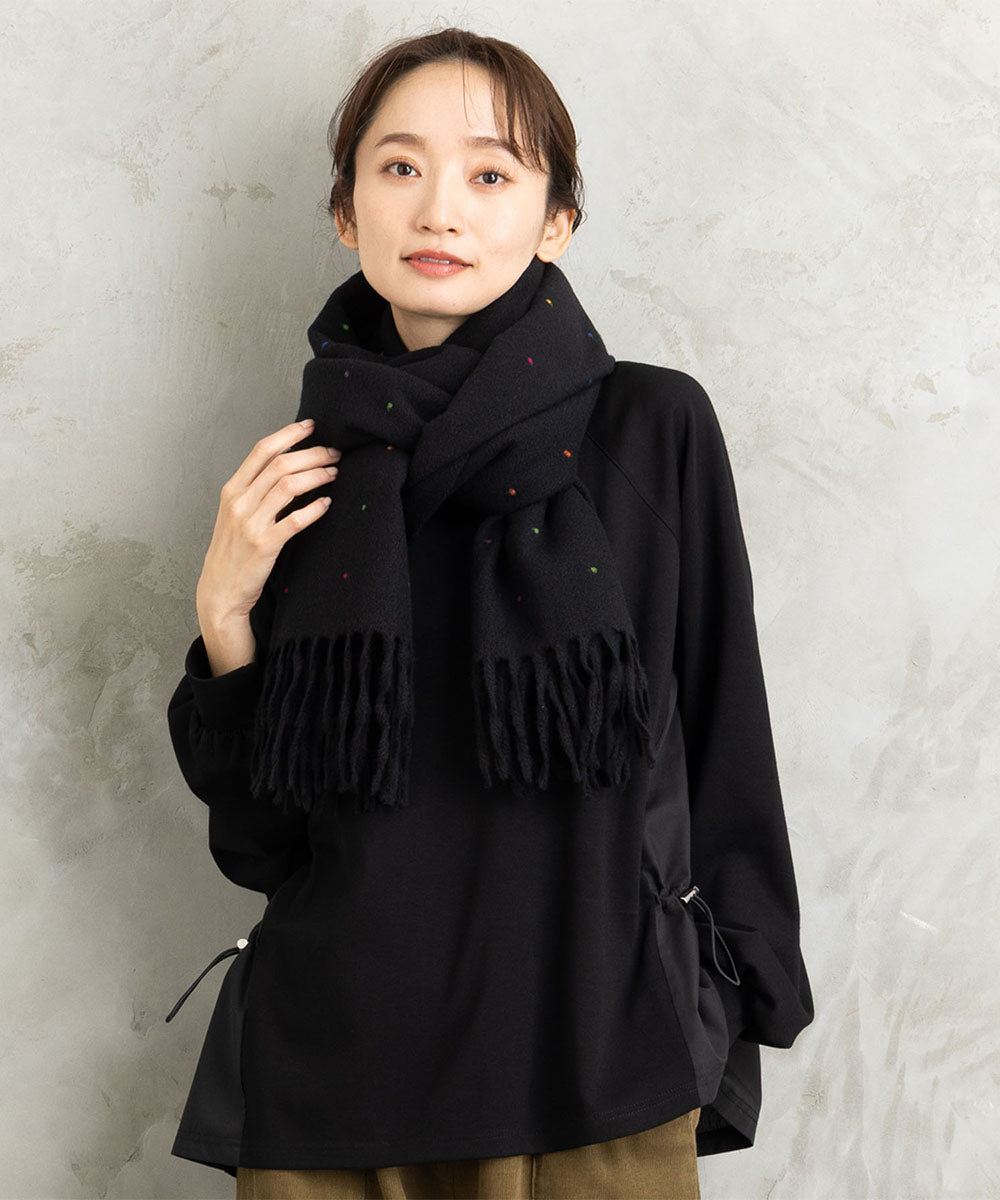 FONTLAB 布帛コンビドロストプルオーバー