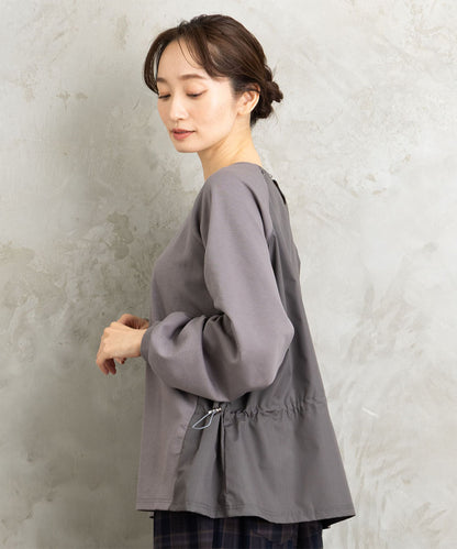 FONTLAB 布帛コンビドロストプルオーバー