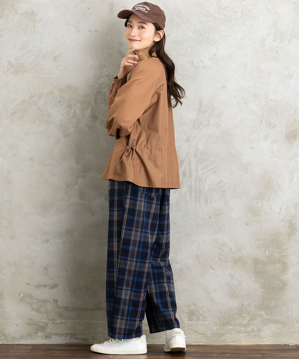 FONTLAB 布帛コンビドロストプルオーバー