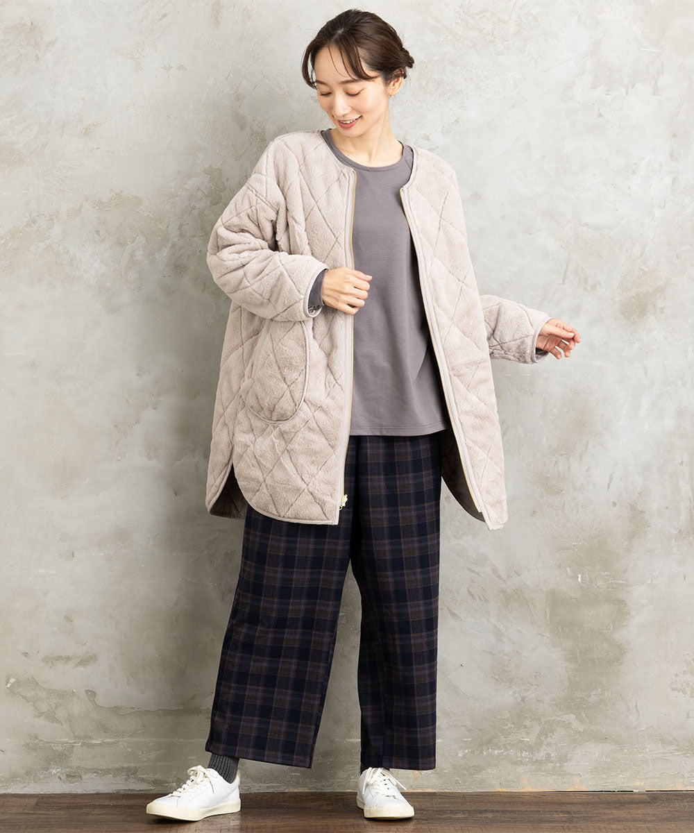 FONTLAB 布帛コンビドロストプルオーバー