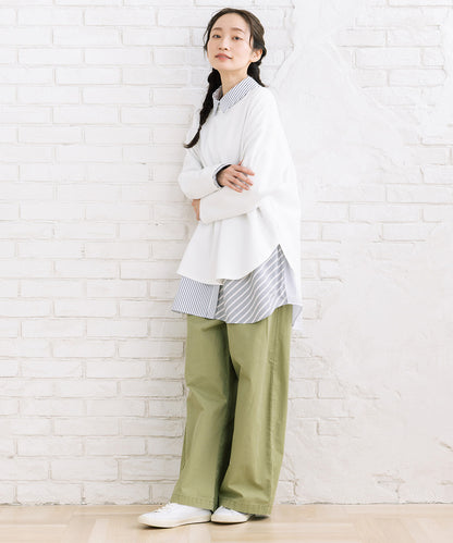 【UV・吸汗速乾】ラウンドクルーネックプルオーバー