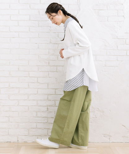 【UV・吸汗速乾】ラウンドクルーネックプルオーバー