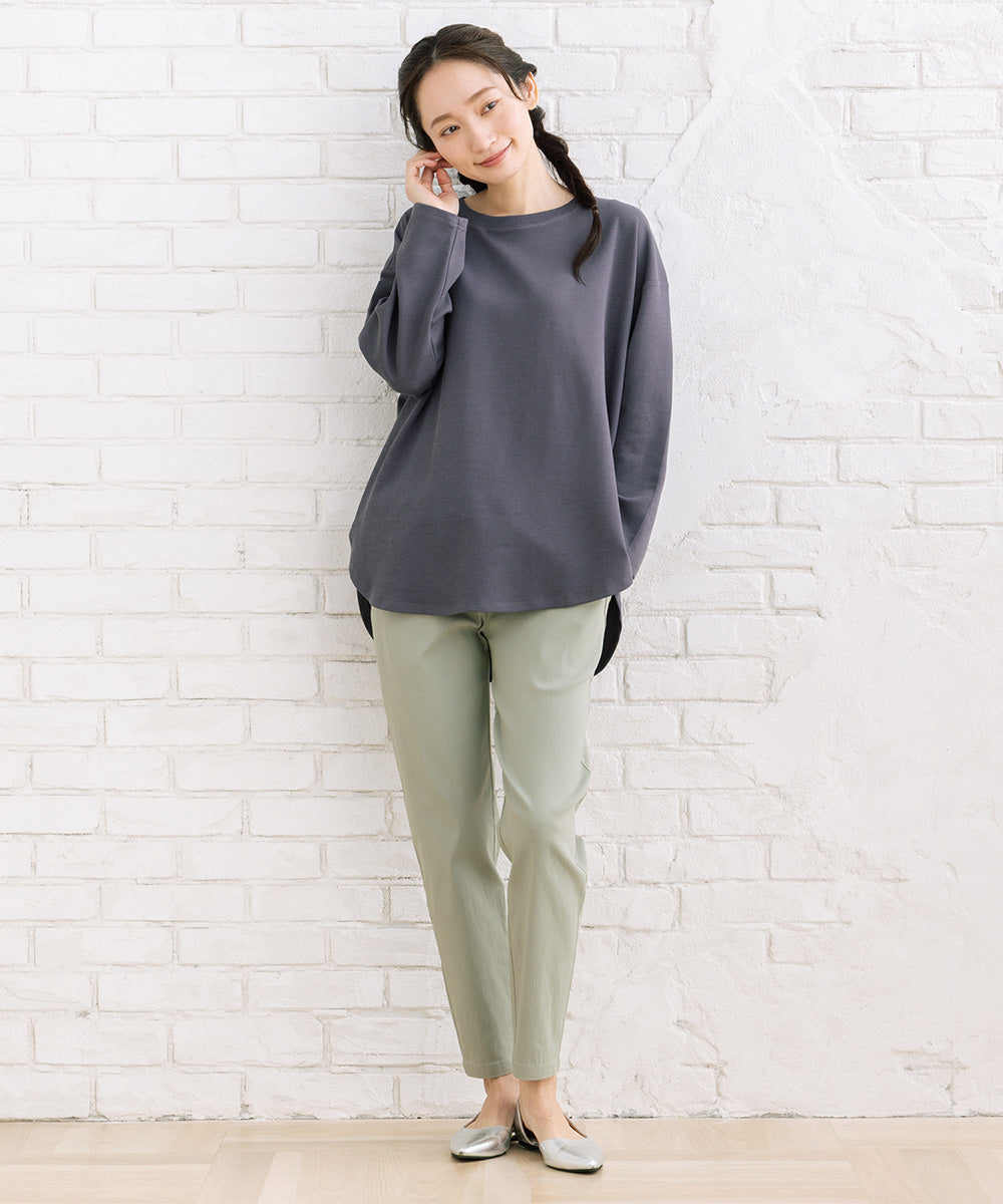 【UV・吸汗速乾】ラウンドクルーネックプルオーバー