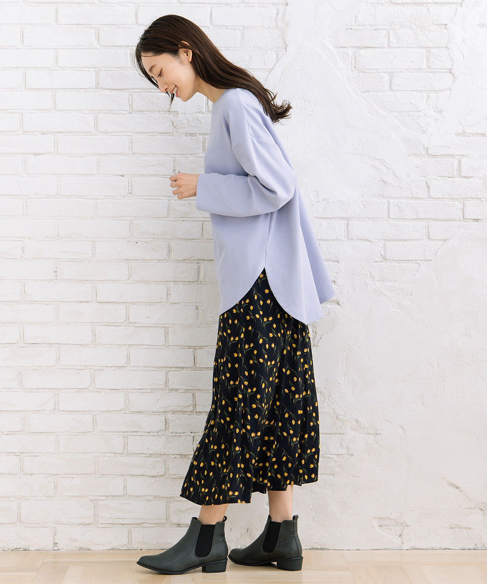 【UV・吸汗速乾】ラウンドクルーネックプルオーバー