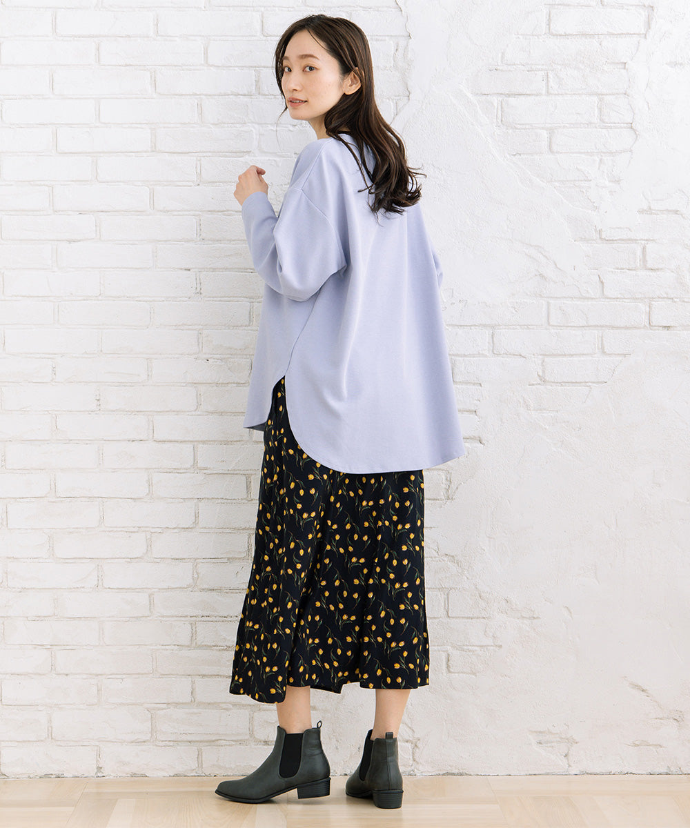 【UV・吸汗速乾】ラウンドクルーネックプルオーバー