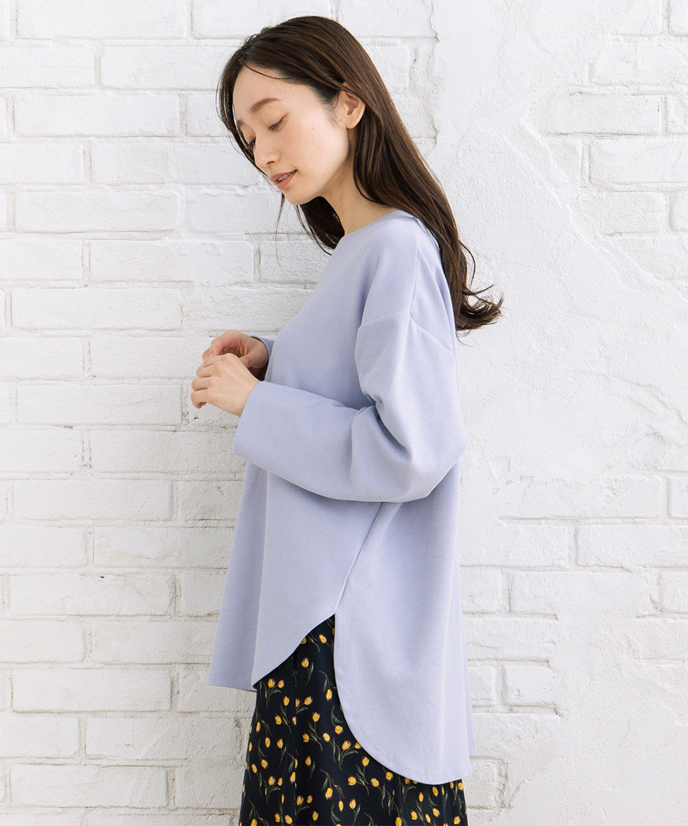 【UV・吸汗速乾】ラウンドクルーネックプルオーバー