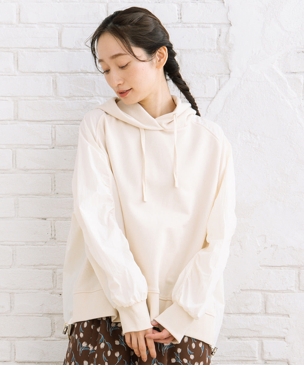 FONTLAB ナイロンタフタコンビパーカー