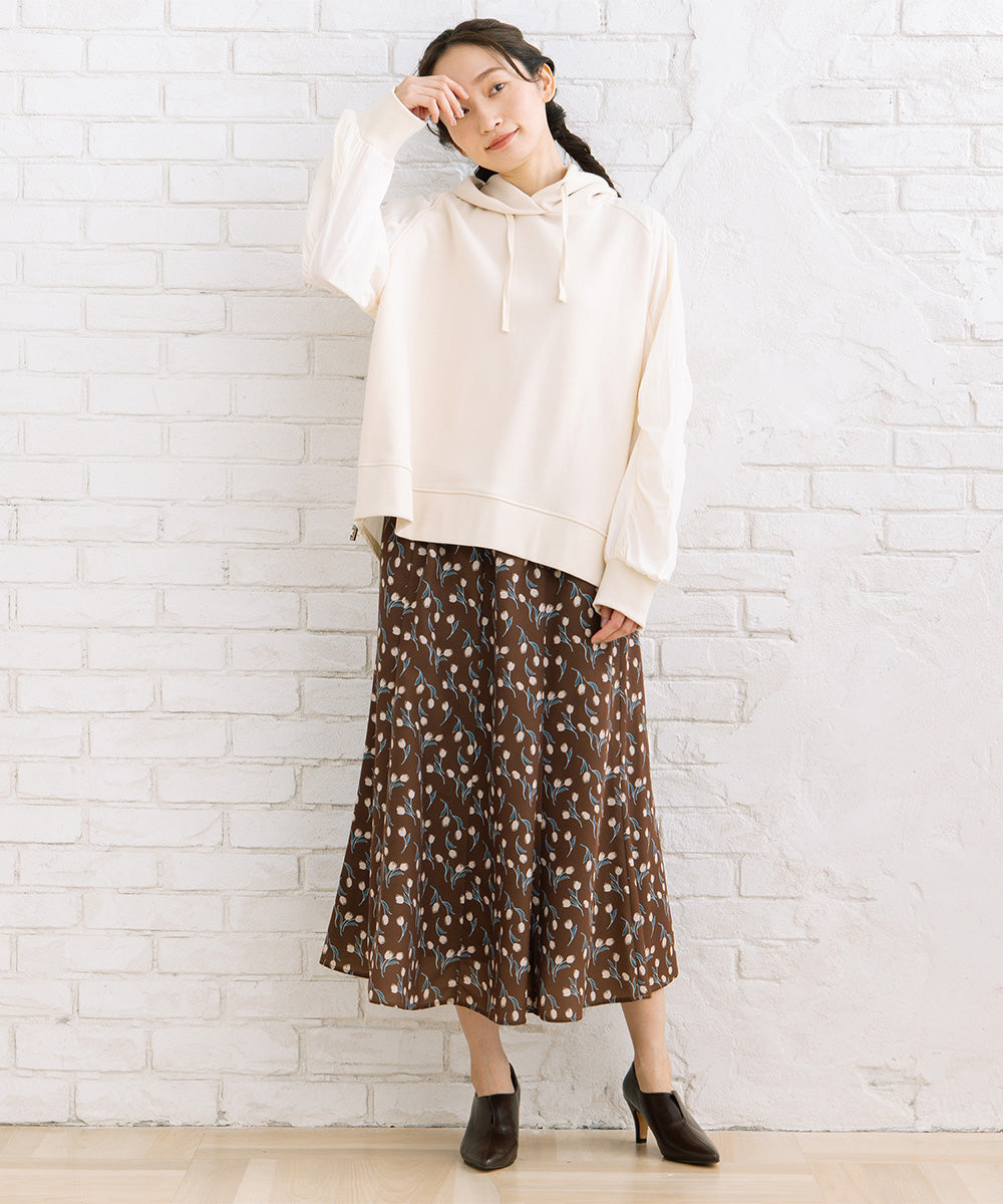 FONTLAB ナイロンタフタコンビパーカー