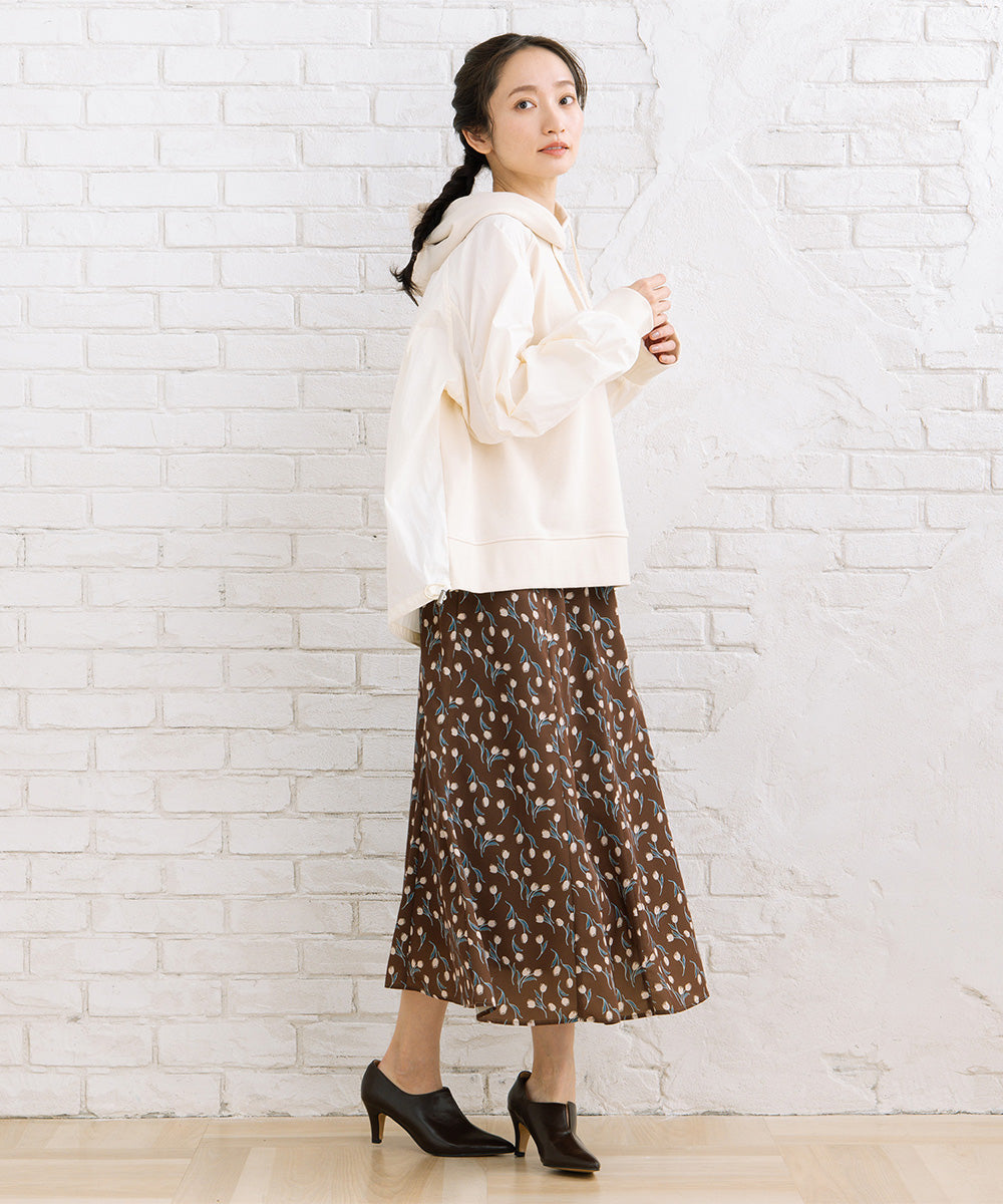 FONTLAB ナイロンタフタコンビパーカー