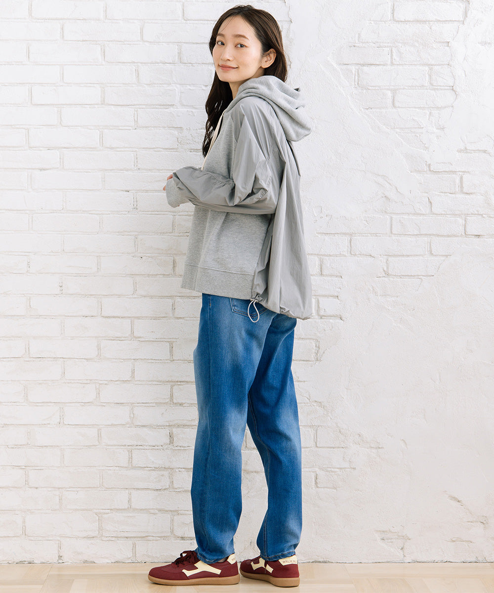 FONTLAB ナイロンタフタコンビパーカー