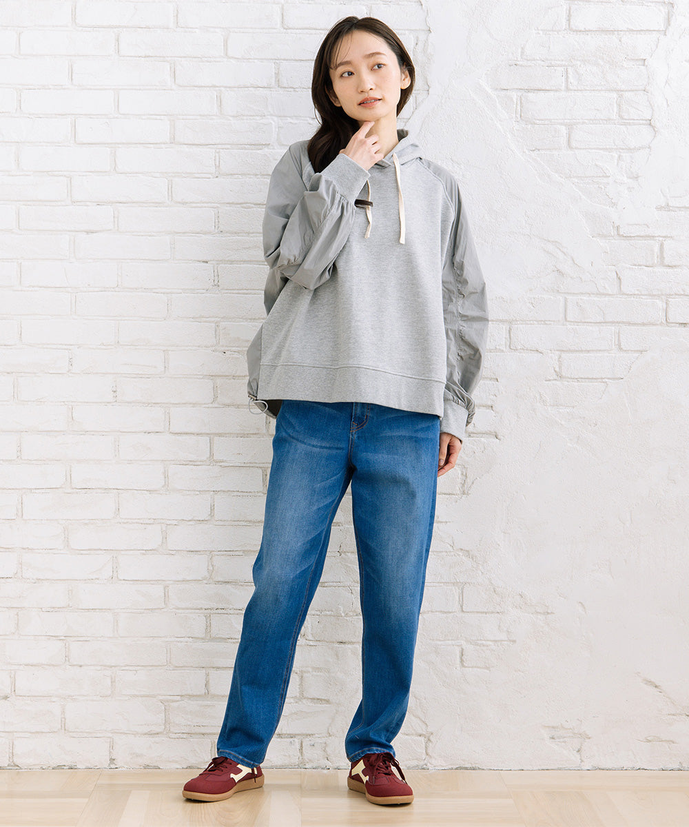 FONTLAB ナイロンタフタコンビパーカー