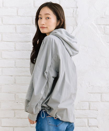 FONTLAB ナイロンタフタコンビパーカー