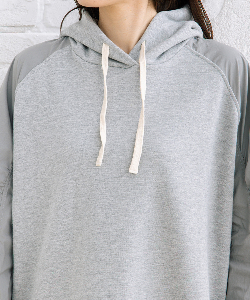 FONTLAB ナイロンタフタコンビパーカー