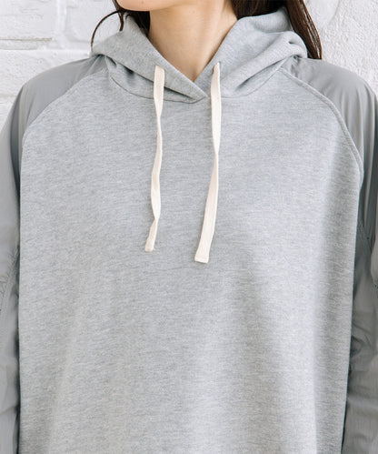 FONTLAB ナイロンタフタコンビパーカー