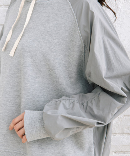 FONTLAB ナイロンタフタコンビパーカー