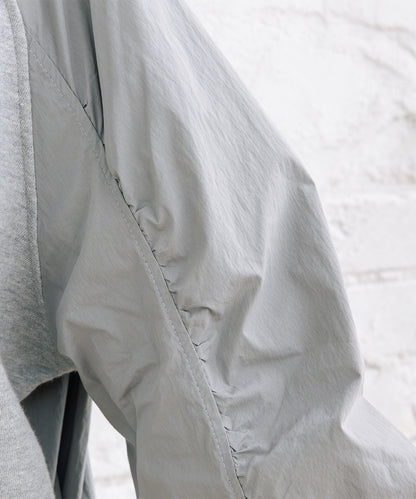 FONTLAB ナイロンタフタコンビパーカー