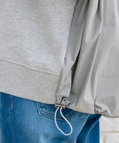 FONTLAB ナイロンタフタコンビパーカー