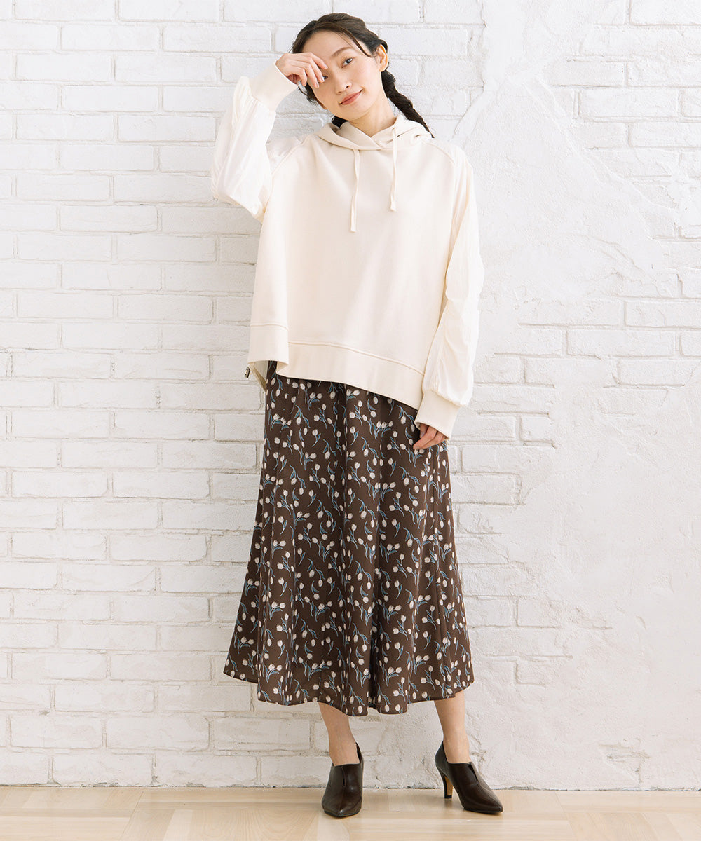 FONTLAB ナイロンタフタコンビパーカー