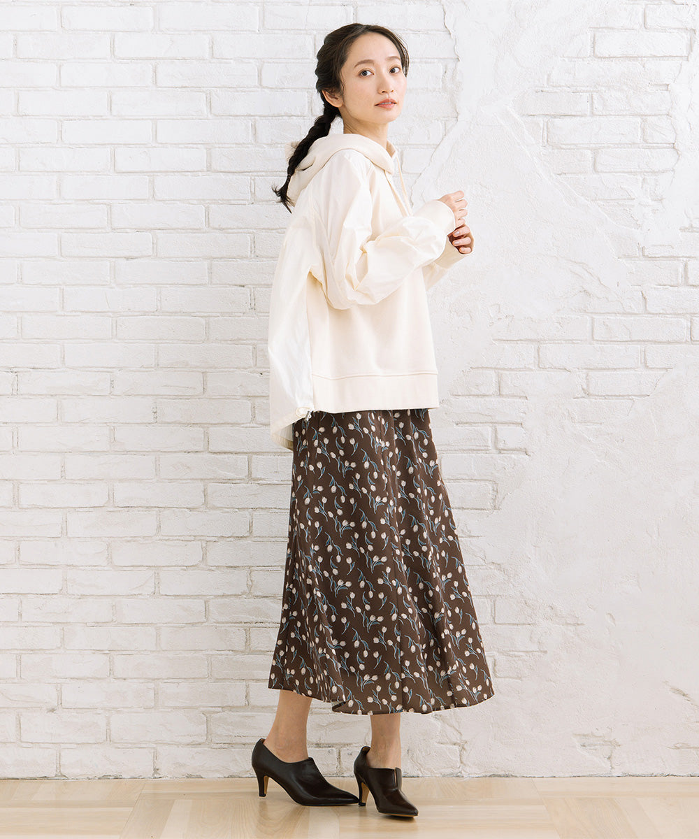 FONTLAB ナイロンタフタコンビパーカー