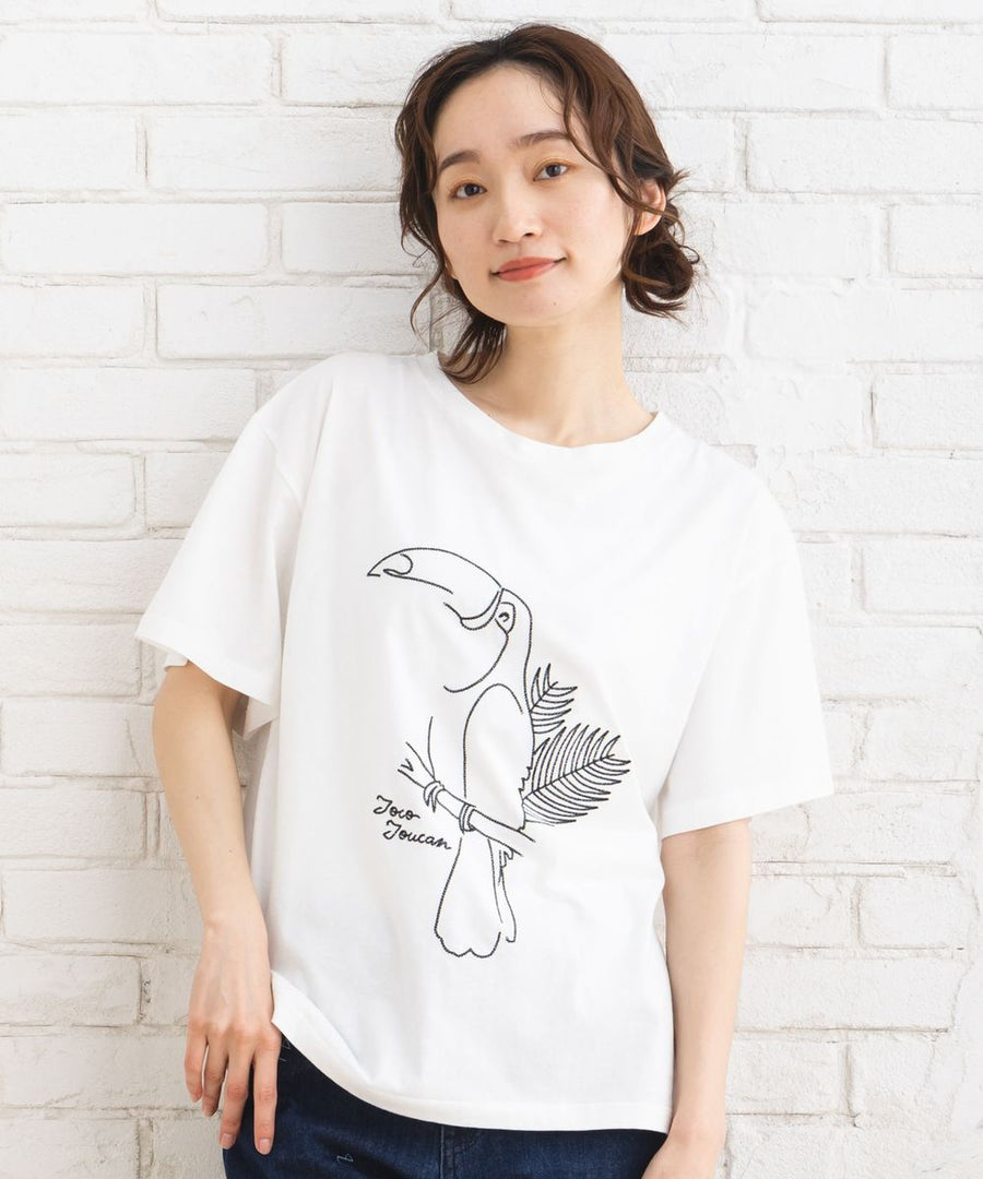 大きいサイズ レディース Tシャツ チェーンステッチ|sabstreet my standard(サブストリートマイスタンダード) 公式通販
