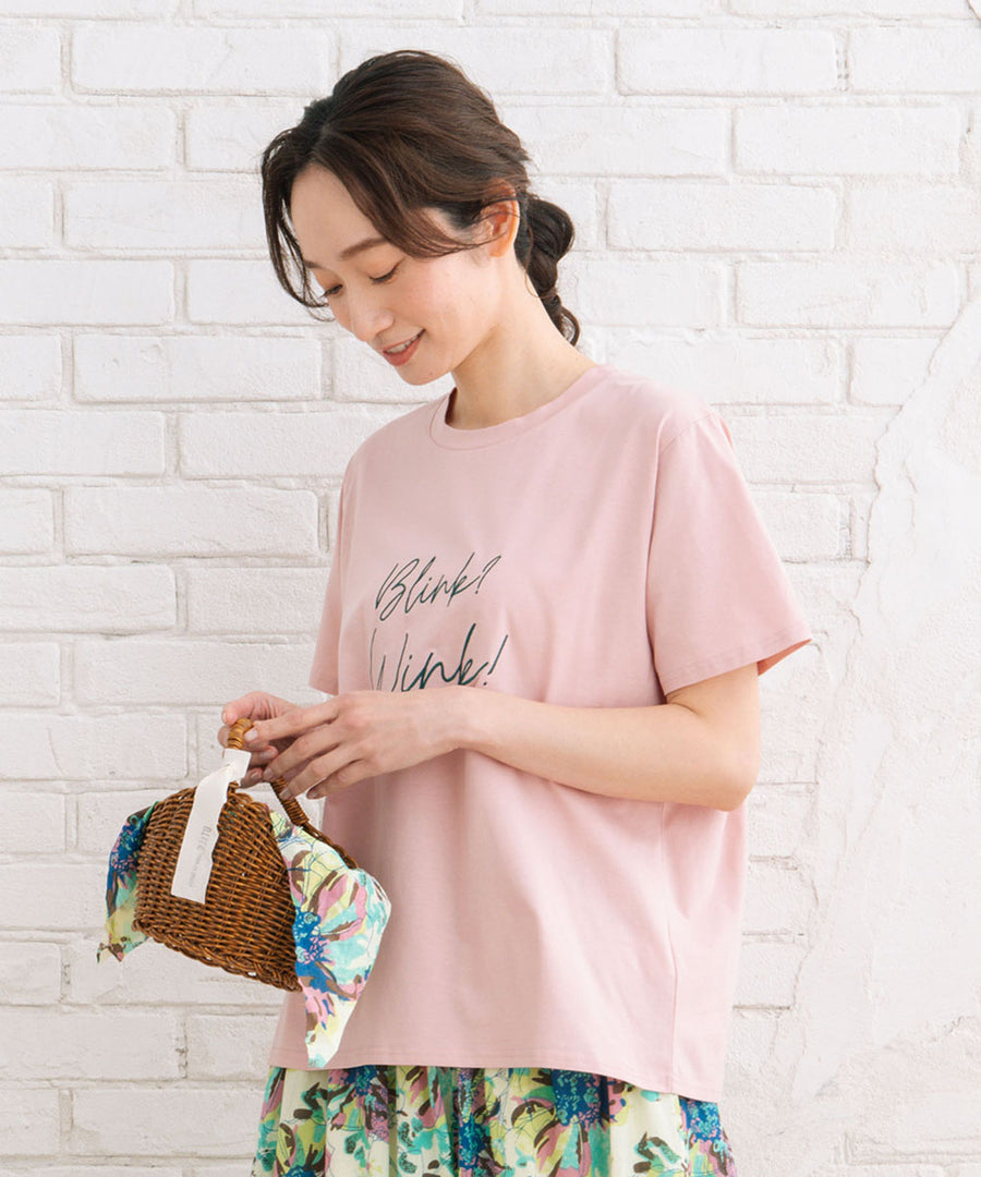大きいサイズ レディース 機能性 ロゴプリント トップス｜sabstreet my standard(サブストリートマイスタンダード)