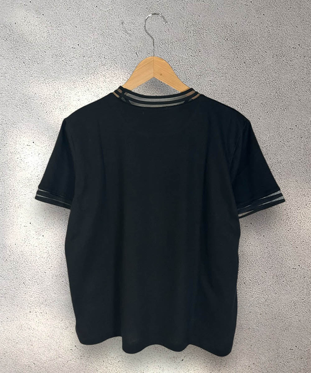 【大きいサイズ】 21号(6L～) 【MADE IN JAPAN】シアーリブTシャツ