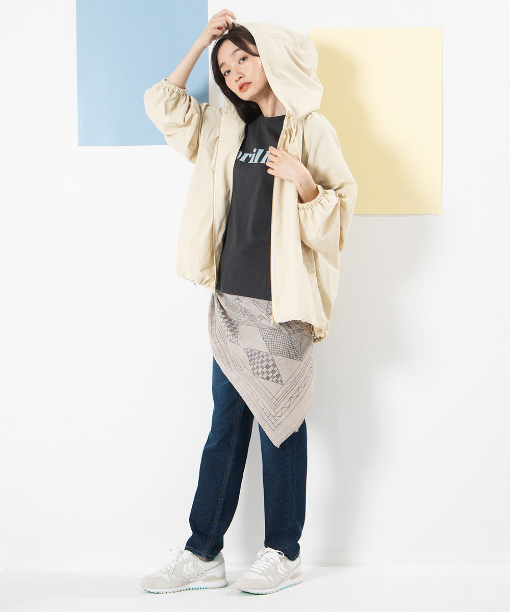 21号(6L～) FONTLAB 【COOL・抗菌・消臭・】シルケットフロッキーロゴTシャツ