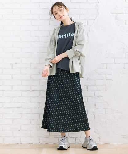 FONTLAB 【COOL・抗菌・消臭・】シルケットフロッキーロゴTシャツ