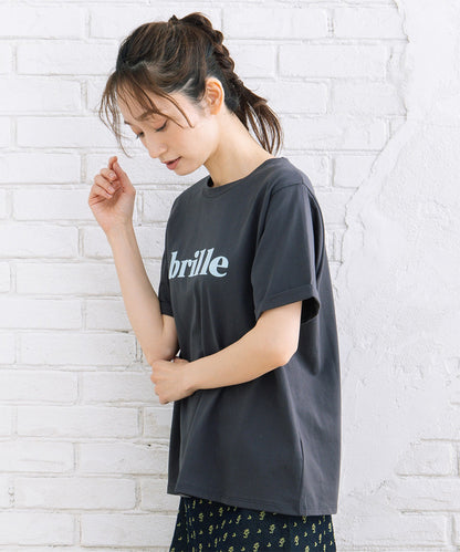 21号(6L～) FONTLAB 【COOL・抗菌・消臭・】シルケットフロッキーロゴTシャツ