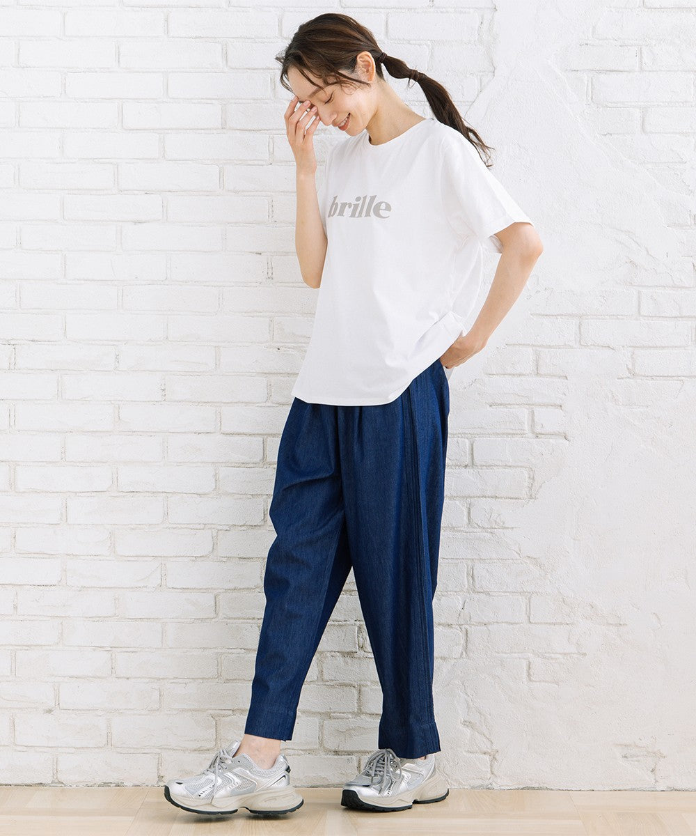 FONTLAB 【COOL・抗菌・消臭・】シルケットフロッキーロゴTシャツ