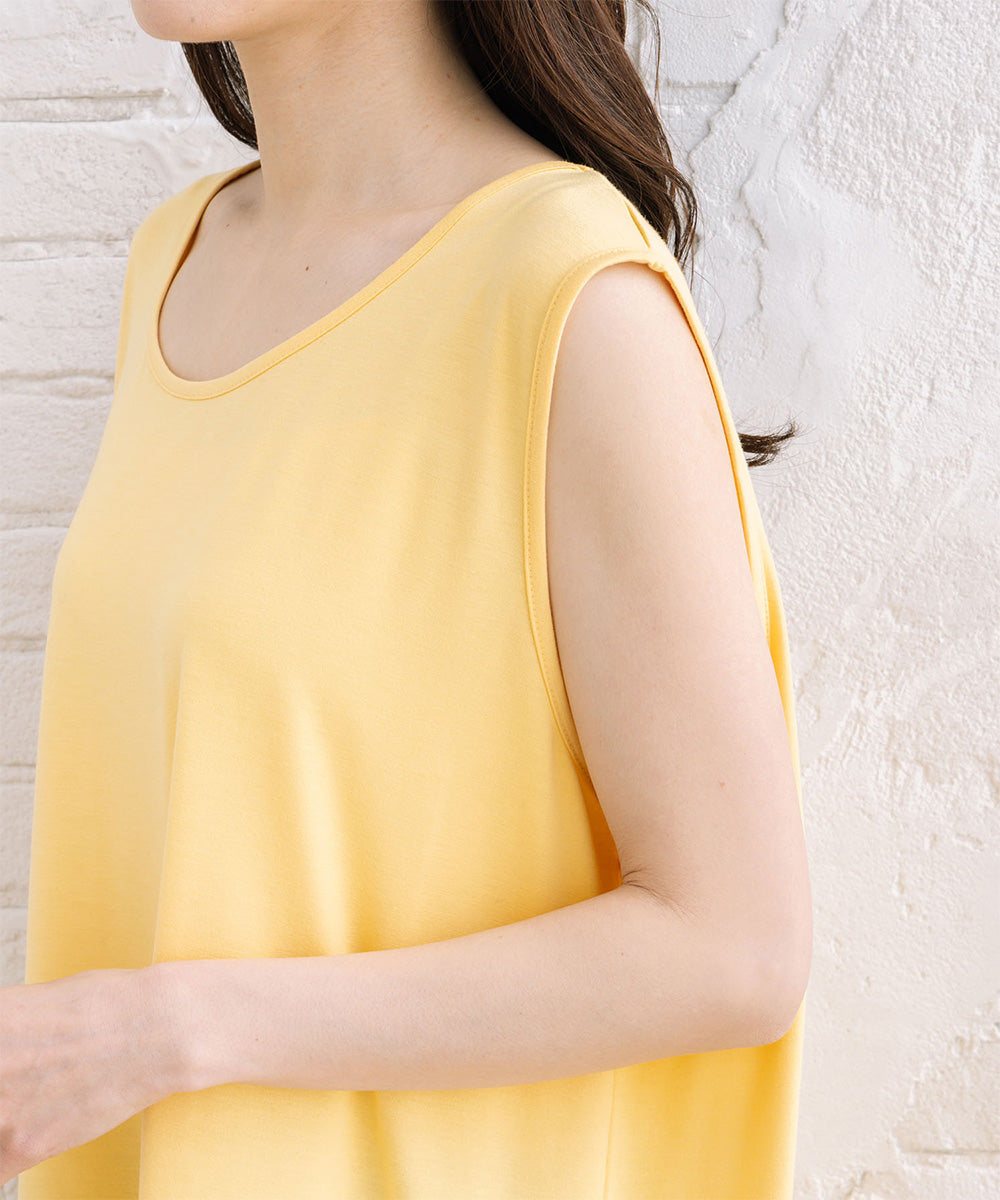 【抗菌・防臭】裾レースタンクトップ