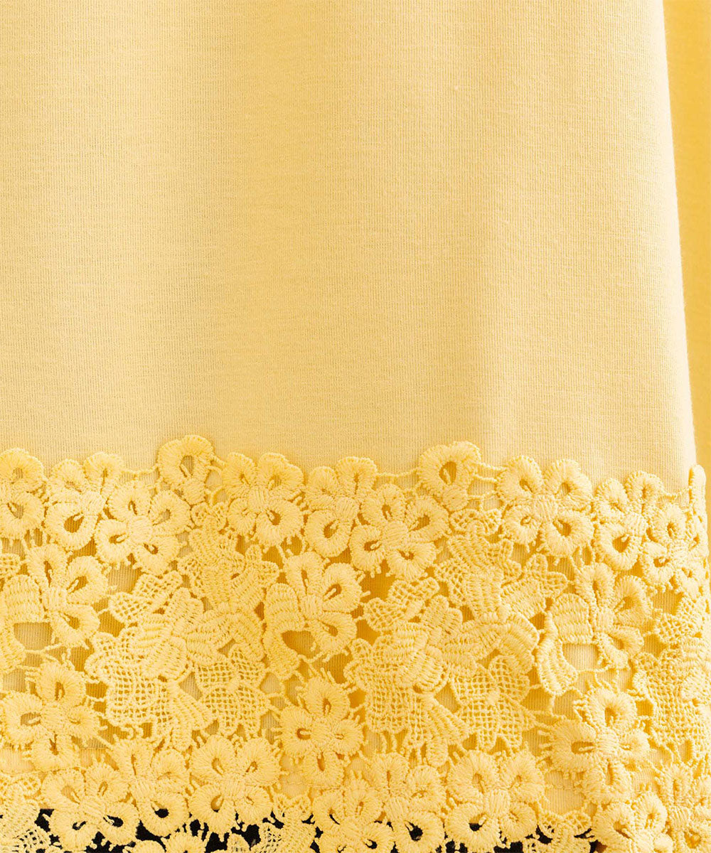 【抗菌・防臭】裾レースタンクトップ