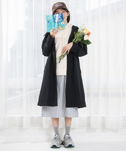 布帛コンビフーディベスト大きいサイズ レディース フーディー