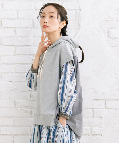 FONTLAB 布帛コンビフーディベスト