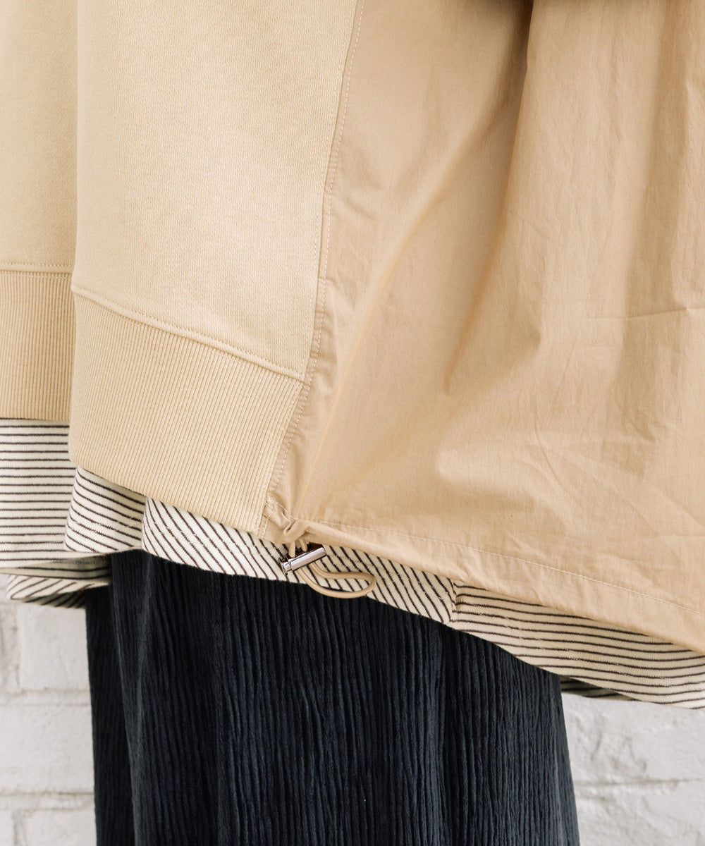 FONTLAB 布帛コンビフーディベスト