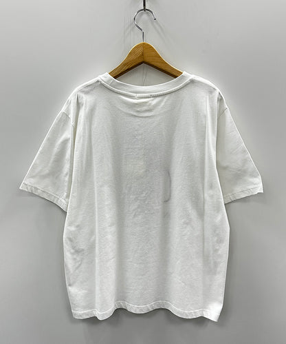 indi&cold ロゴエンブロイダリーTシャツ