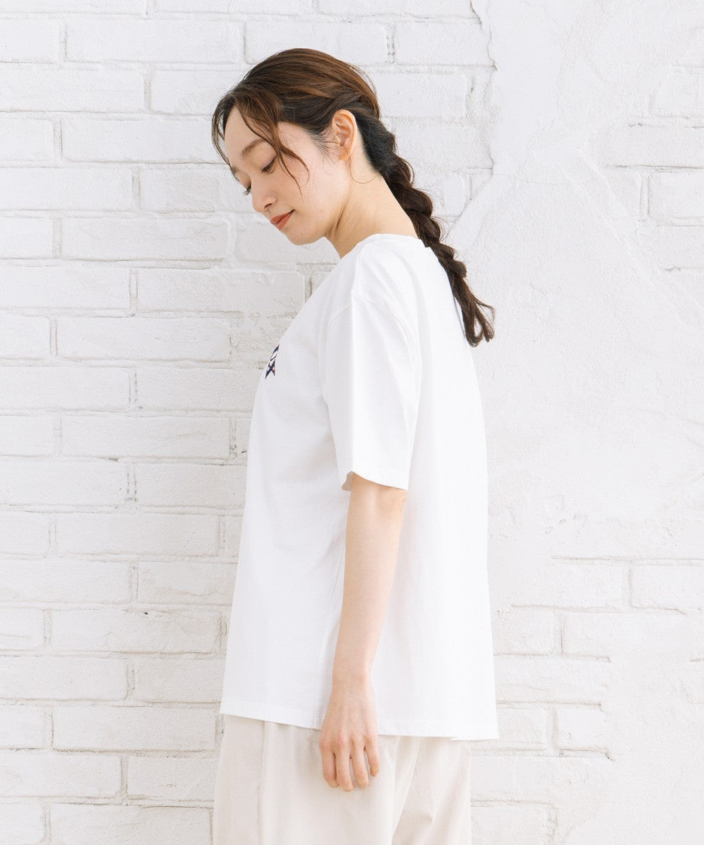 トロピカルパインエンブロイダリーTシャツ