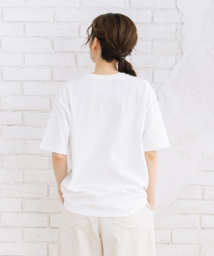 トロピカルパインエンブロイダリーTシャツ