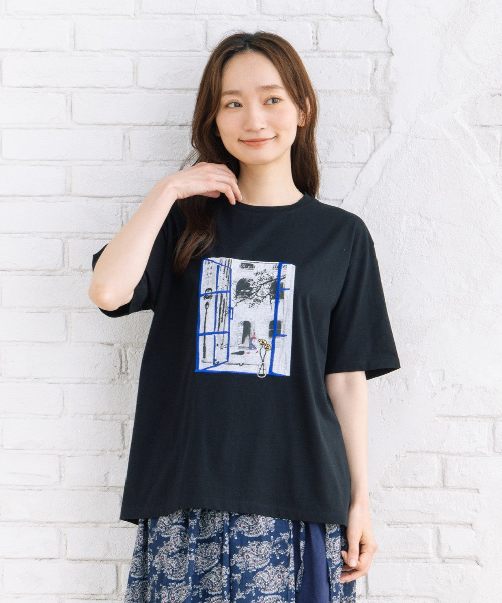 21号(6L～) ウィンドウビューアートTシャツ