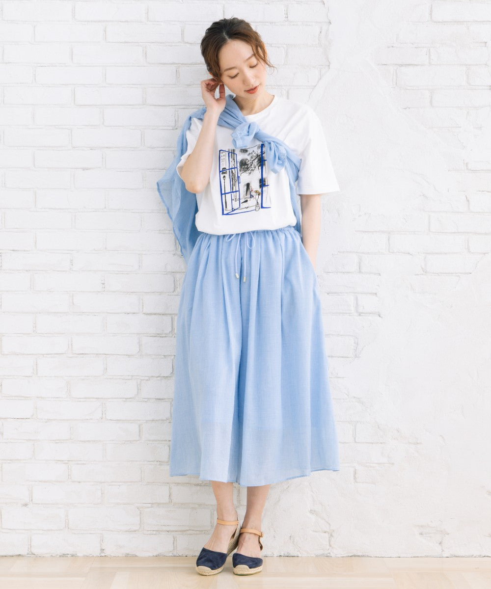 21号(6L～) ウィンドウビューアートTシャツ