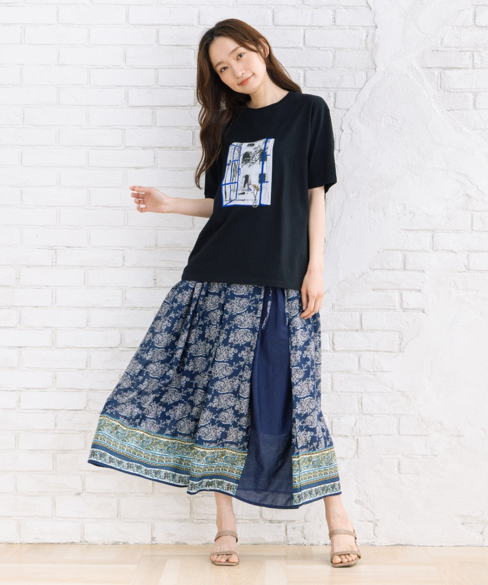 21号(6L～) ウィンドウビューアートTシャツ