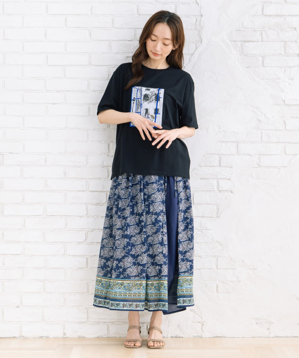 21号(6L～) ウィンドウビューアートTシャツ