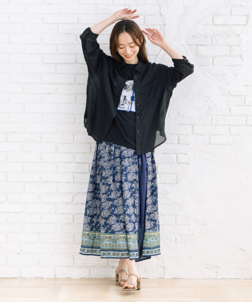 21号(6L～) ウィンドウビューアートTシャツ