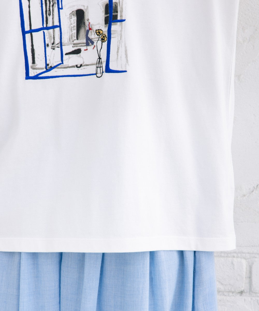 21号(6L～) ウィンドウビューアートTシャツ