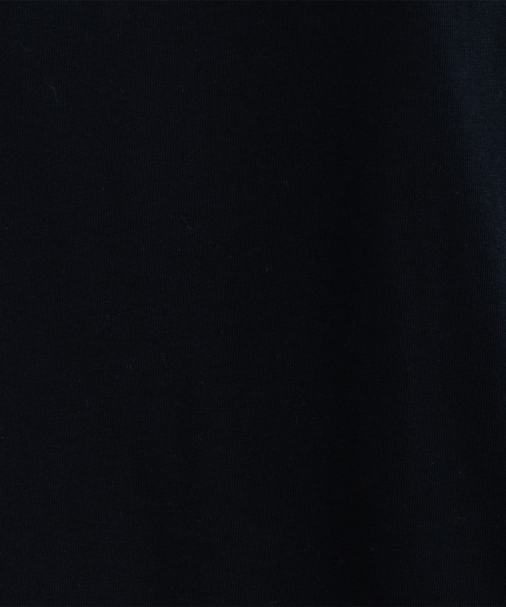 FONTLAB パールデコレートロゴ6分袖Tシャツ