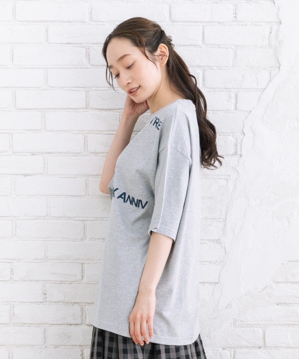 BLANC basque [Rogique]リバーシブルロゴプリントTシャツ