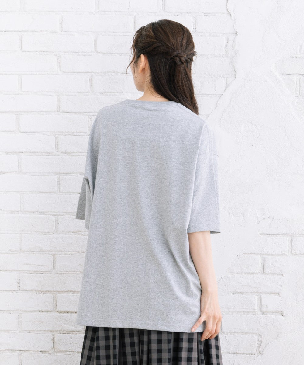 BLANC basque [Rogique]リバーシブルロゴプリントTシャツ