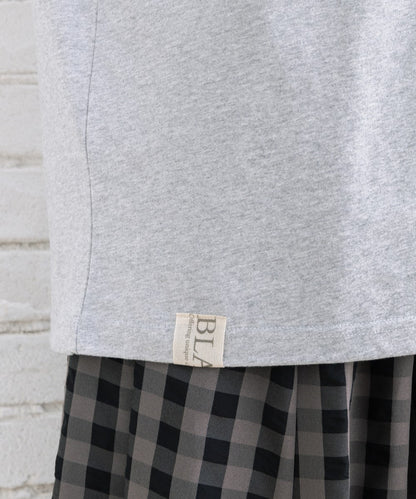 BLANC basque [Rogique]リバーシブルロゴプリントTシャツ