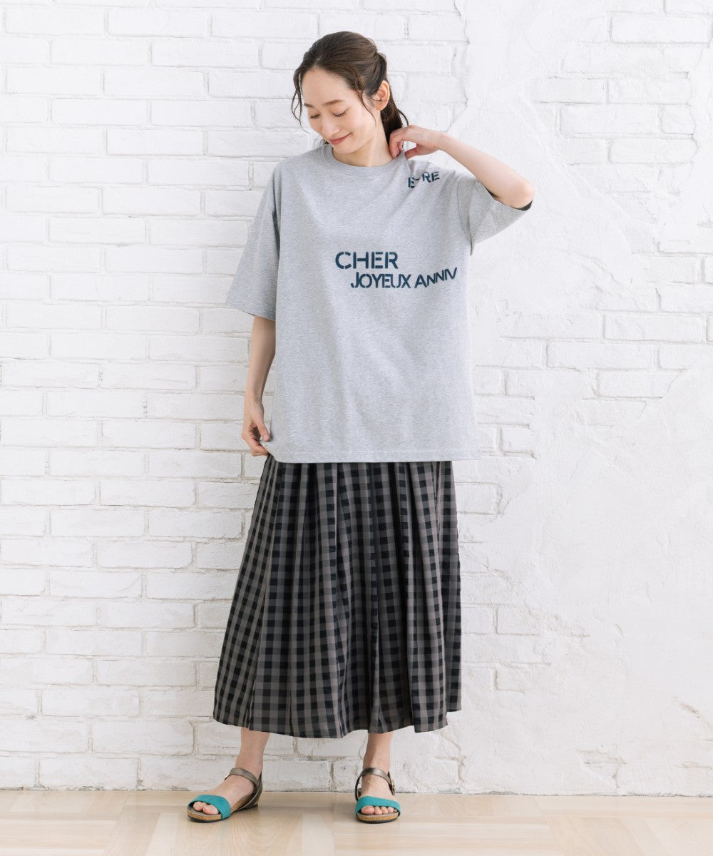BLANC basque [Rogique]リバーシブルロゴプリントTシャツ